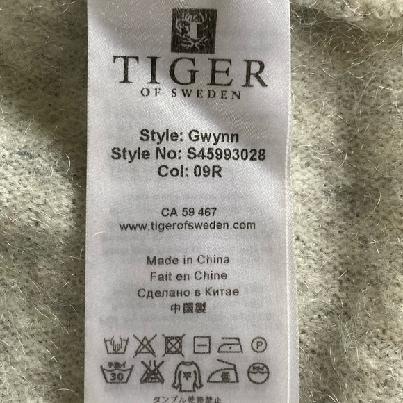 Tiger of Sweden Gwynn Sweater Knitted Wool Women’s Alpaca blend - Picture 7 of 9
